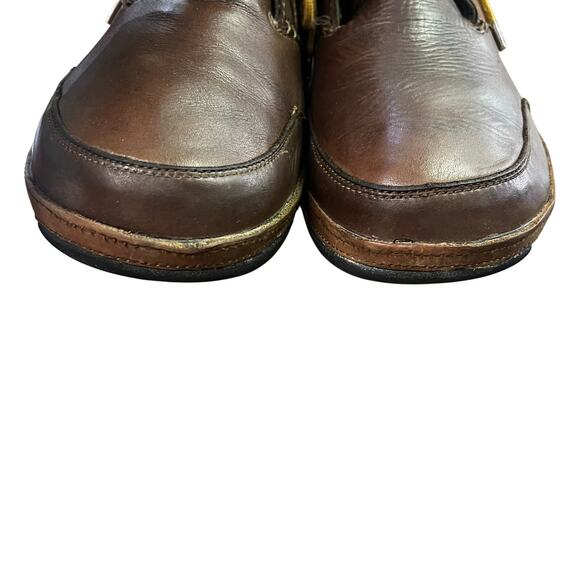 Olukai Kamuela Ankle Casual Chukka Boots Brown Leather Men\'s 11.5 US (46 EU) EUC main image 12
